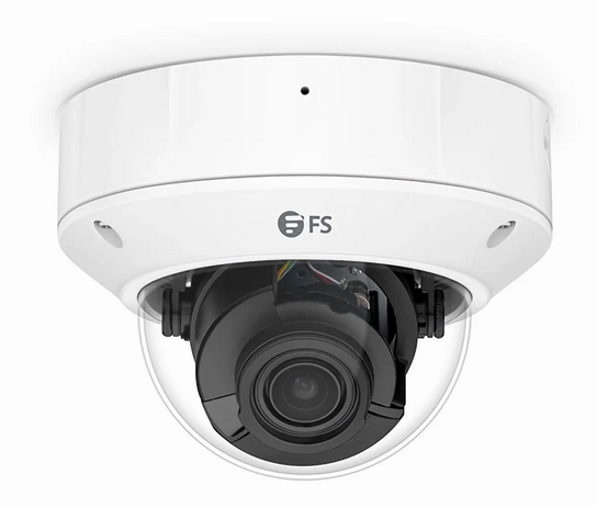 Caméra Réseau PoE Dôme 8MP avec Micro Intégré, Vision Nocturne Infrarouge de 131 pouces, Prévention Intelligente des Intrusions