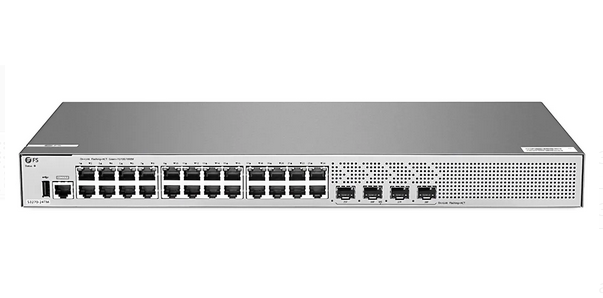 S3270-24TM, Switch Gigabit Ethernet L2+ à 24 Ports, 24 Ports Gigabit RJ45, avec 4 Liaisons Montantes SFP 1/2,5 Gb