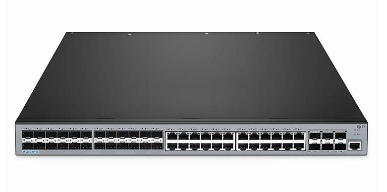 S5500-24TF6S Switch Gigabit Ethernet L3 à 48 Ports, 24 x RJ45 Gigabit, 24 x SFP 1Gb et 6 Liaisons Montantes SFP+ 10Gb