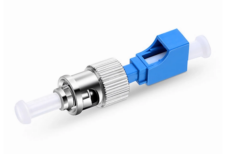 Adaptateur/Coupleur de Fibre Optique LC/UPC Femelle vers ST/UPC Mâle Simplex OS2 Monomode sans Bride