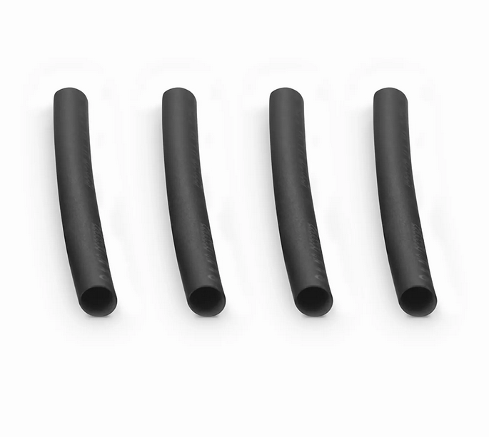 Tube Thermorétractable à Fibre Optique 3mm, Rapport 2:1, 2m(7ft), Noir