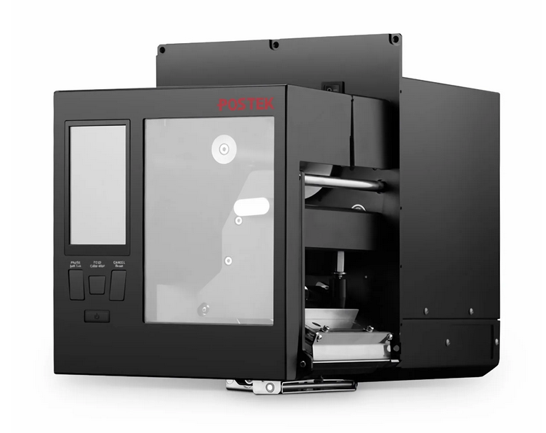 Moteur d'Impression Industriel Postek MX6 PRO avec HEAT™, Ecran Tactile LCD Couleur 4,5", 600dpi, Vitesse d'Impression 6ips