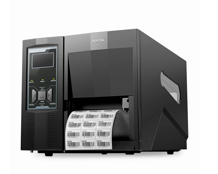 Imprimante d'Etiquettes Industrielle Postek I200 avec HEAT™, 203dpi, Vitesse d'Impression 6ips