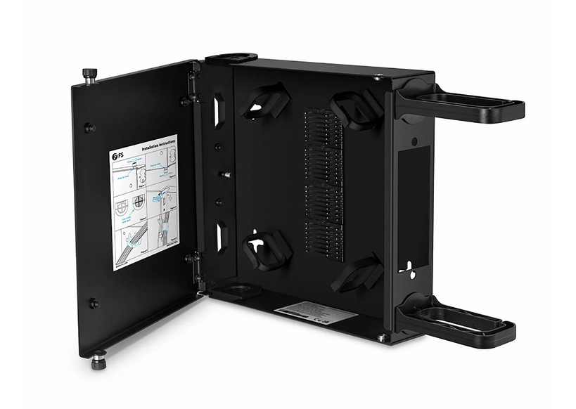 Coffret de Montage Mural FHD® Non Chargé, 1 Port, Contient Jusqu'à 1 Cassette ou Panneau FHD®, 24 Fibres (LC)