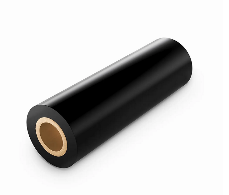 Ruban Cire/Résine à Transfert Thermique, Encre de 1" pour le Cœur, 1 Rouleau 4,33" x 984,25' (110mm x 300m), Noir