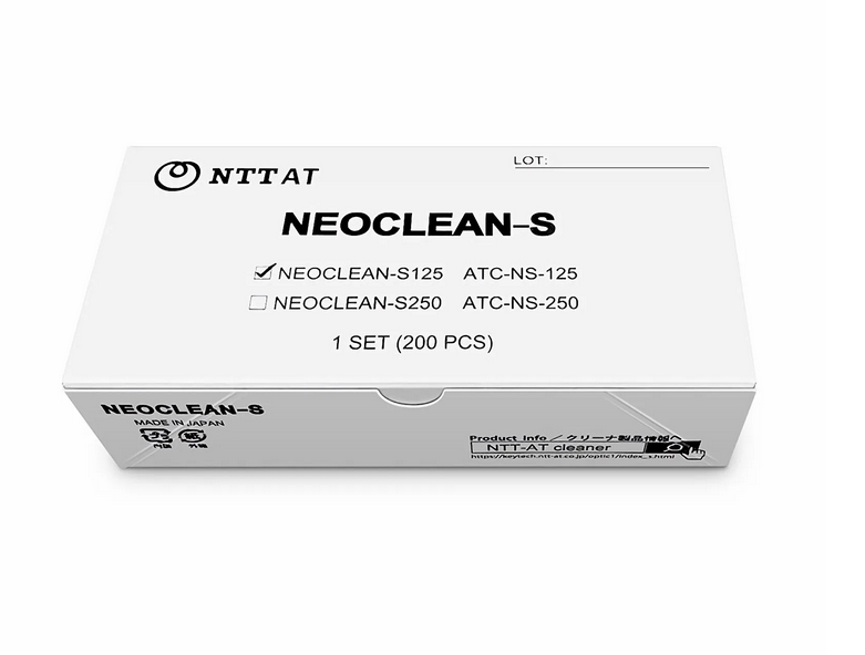 NEOCLEAN S 1,25mm Tiges de Nettoyage pour Fibres Optiques Antistatiques (200pcs/Paquet)