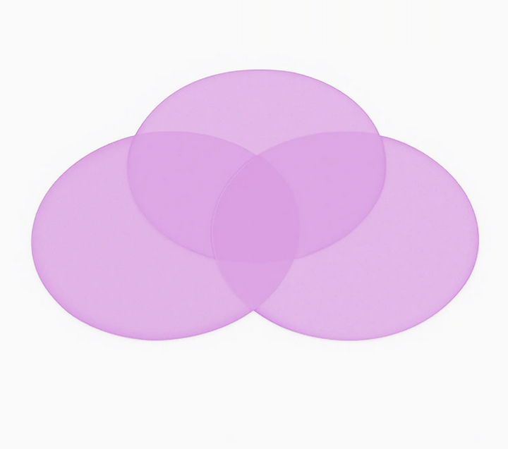 Abrasif de Polissage Violet 1μm avec Diamètre de 127mm, 1 Pièce