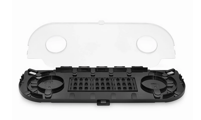 Plateau d'Épissure MTP® à Fibre Optique 144 Fusion pour Coffrets de Montage en Rack FHD®