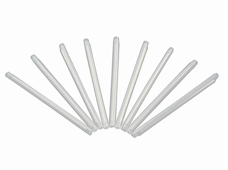 Manchon de Protection d'Épissure de Fibre Optique 1,5 x 40mm, Seule Fibre, 100pcs/pkg