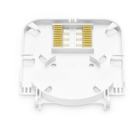 Plateau d'Épissure 12 Fibres, Plastique ABS, 0,39''x4,33''x5,12'', Compatible avec FS-S010-1O4R-6-12F