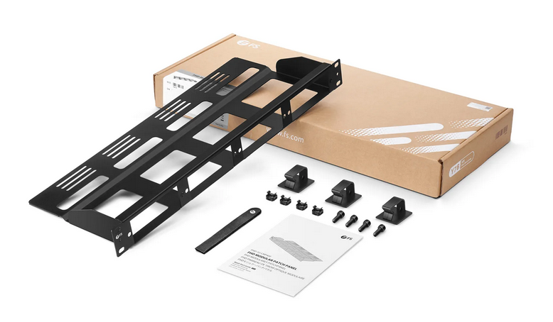 Panneau de Tiroir Optique Modulaire FHD® Déchargé à Haute Densité, 144 Fibres (LC), Montage en Rack 1U, Capacité de 4 Cassettes ou Panneaux FHD®