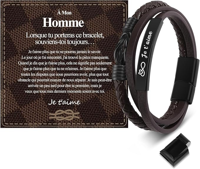 Cadeau pour Homme Bracelet