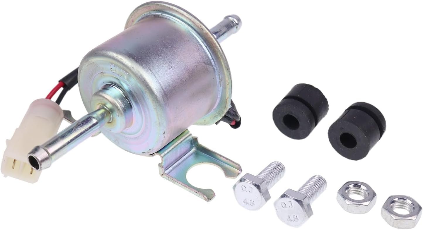 Pompe à carburant 12 V 8971491820 pour excavatrice Hitachi EX30U EX35U EX40U EX50U EX27U ZX35U