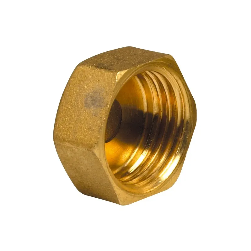 Raccord laiton à visser bouchon 300 G femelle 1/4"