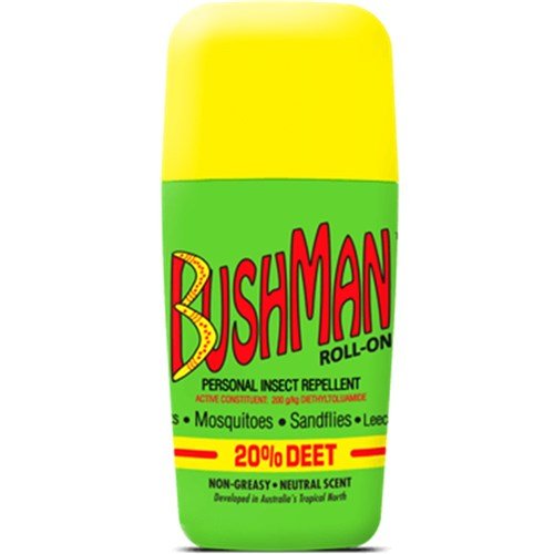 BUSHMANS PLUS 20% DEET 65G ROLL-ON