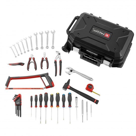 Valise de maintenance à roulettes - Sélection maintenance générale - 36 pièces - FACOM