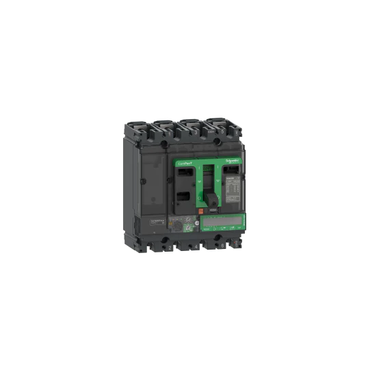 Circuit breaker, ComPacT NSX250N, 50kA/415VAC, 4 poles, MicroLogic Vigi 7.2E trip unit 100A - C25N47E100
