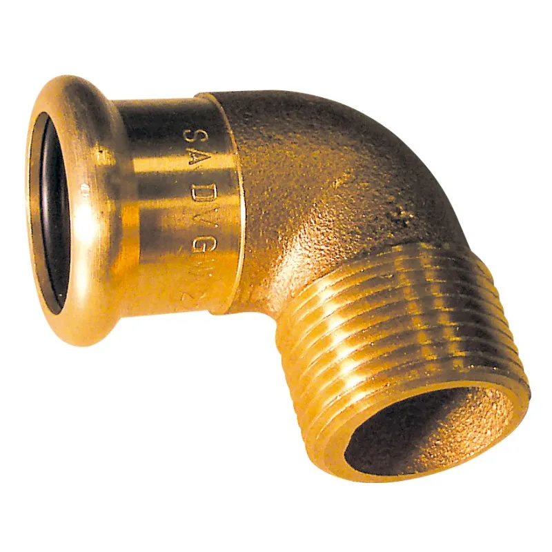 Raccord coude à sertir 8092 G Mâle