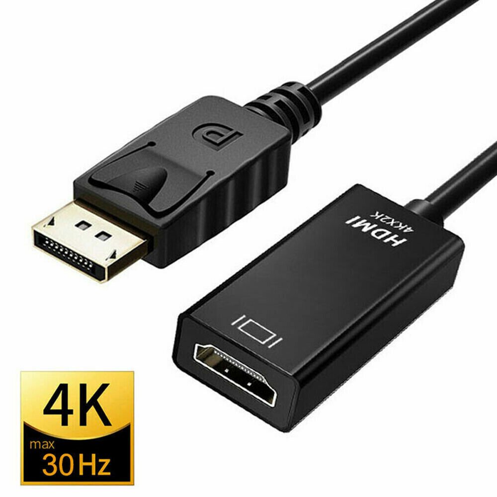 Adaptateur convertisseur Display Port vers HDMI 4K DP Display Port vers HDMI
