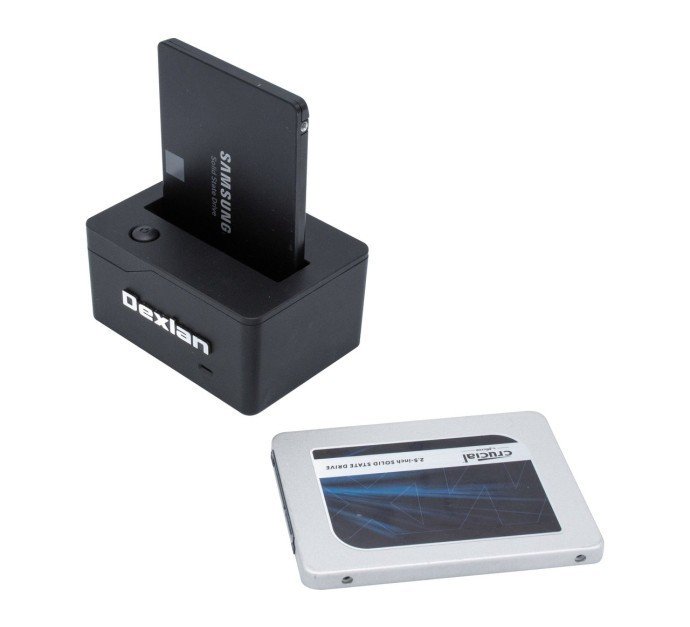 Station d'accueil pour disque dur HDD / SSD SATA 2,5" 5Gbps autoalimenté USB 3.0