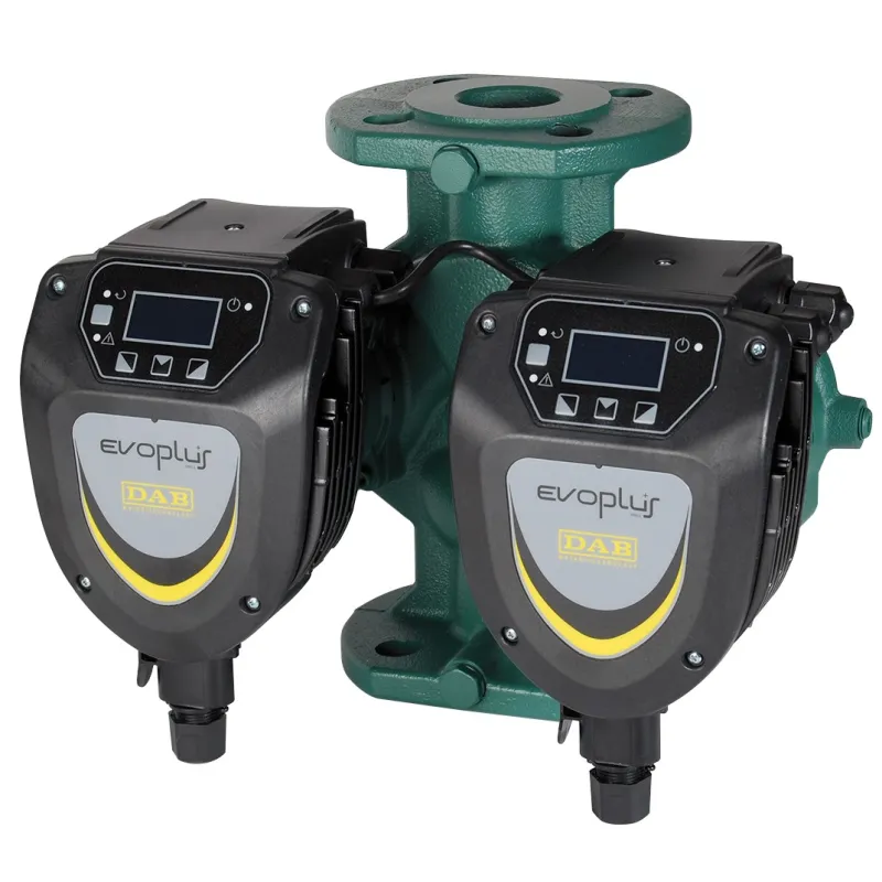 Circulateur double pour chauffage et clim EVOPLUS ERP fonte à brides evoplus 40/220-32m