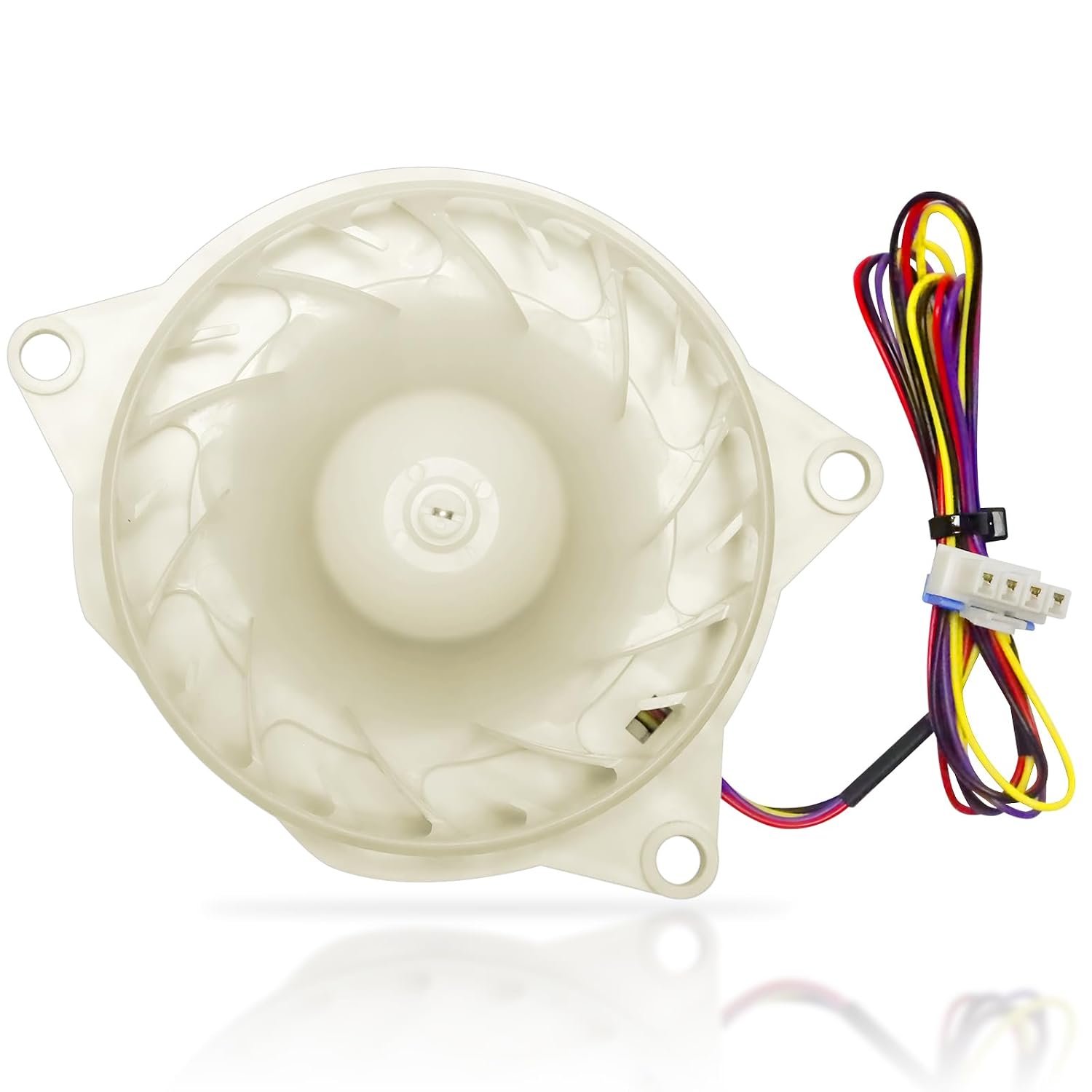 Moteur de Ventilateur d'Evaporateur de Réfrigérateur EAU64824806 Amélioré Compatible avec les Pièces de Moteur de Ventilateur de Réfrigérateur LG, Moteur de Réfrigérateur Congélateur 12 V 1 A