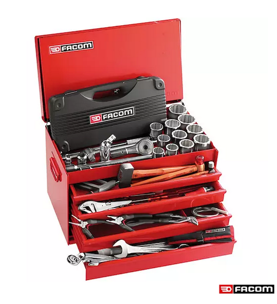 FACOM 2068.UV12 Boîte A Outils 145 Pièces