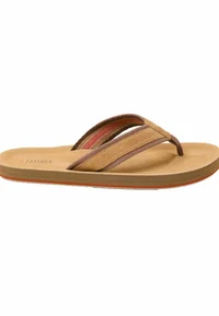 REGULAR FIT - Sandales tongs - tan brown