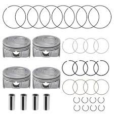Ensemble piston et segment de piston SBA115017140 SBA115107201 pour moteur Perkins 103-10, tracteur New Holland 1220 1310 T1010 TC18 TC21 Boomer1020
