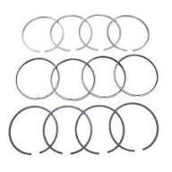 4 jeux de segments de piston standard 3802421 3802746 3802230 3802050 pour moteurs Cummins 4B, 4BT, 4BT3.9, 4B3.9 et 4BTA3.9, compatibles avec les pelles hydrauliques Hyundai et CASE, ainsi que les camions Dodge Freightliner.
