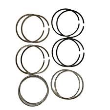 Lot de 4 segments de piston 82 mm 2,5 K x 2 x 5, 15201-21052, pour moteur Kubota V1702, tracteur L2250DT, L2850DT, L305DT, M4030, M4030DT, M4050, M4050DT, M4500, M4500DT, L355SS