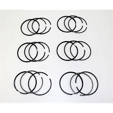 Lot de 6 segments de piston 4955169 et 4955366 pour moteur Cummins 6,7 L 4B3.9 6C8.3 ISB4.5 6B5.9 QSB4.5 QSB6.7 ISBE ISD6.7