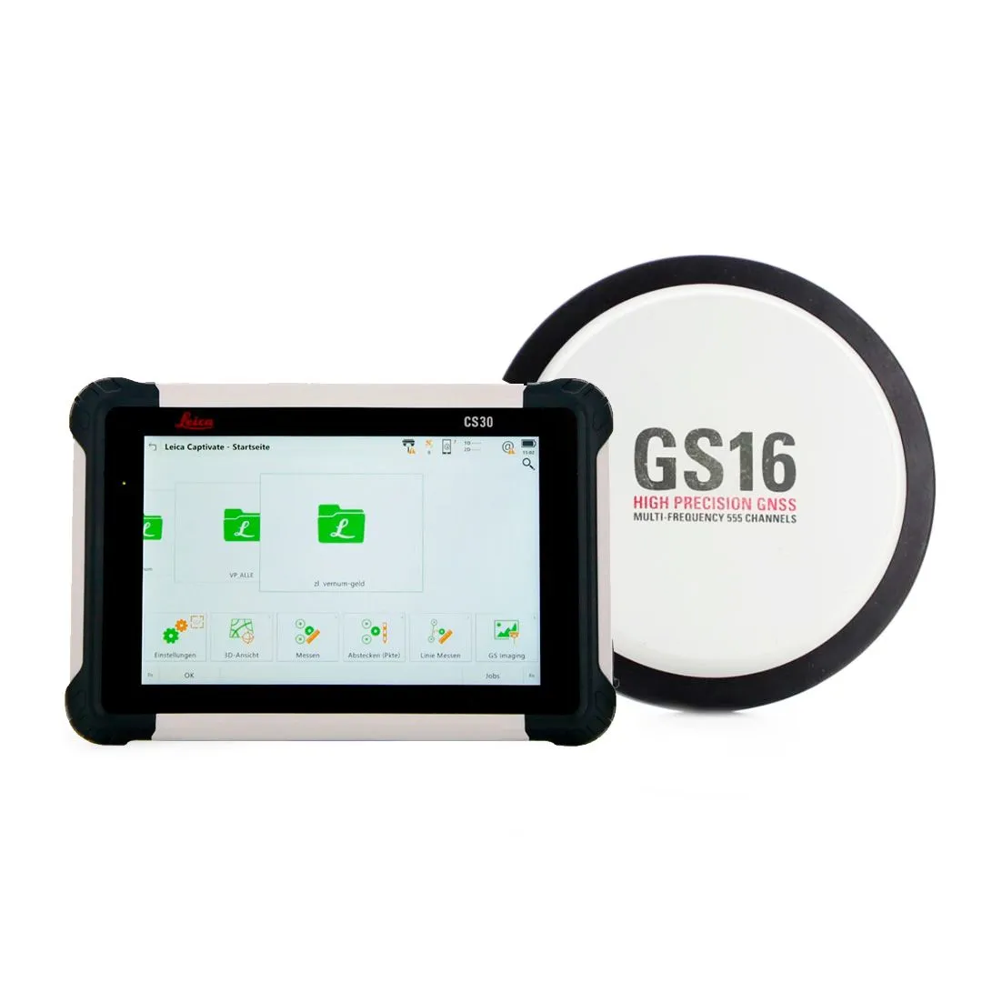 Leica GPS topographiques GS16 et CS30