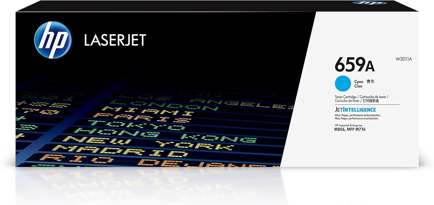 HP 659A Cyan Toner Cartridge