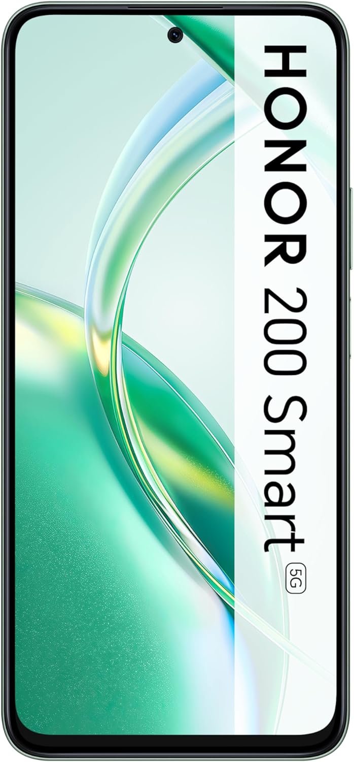 Honor 200 Smart, Smartphone 5G, 4Go+256Go, Écran 6,8", Batterie 5200mAh, Double SIM, Android 14