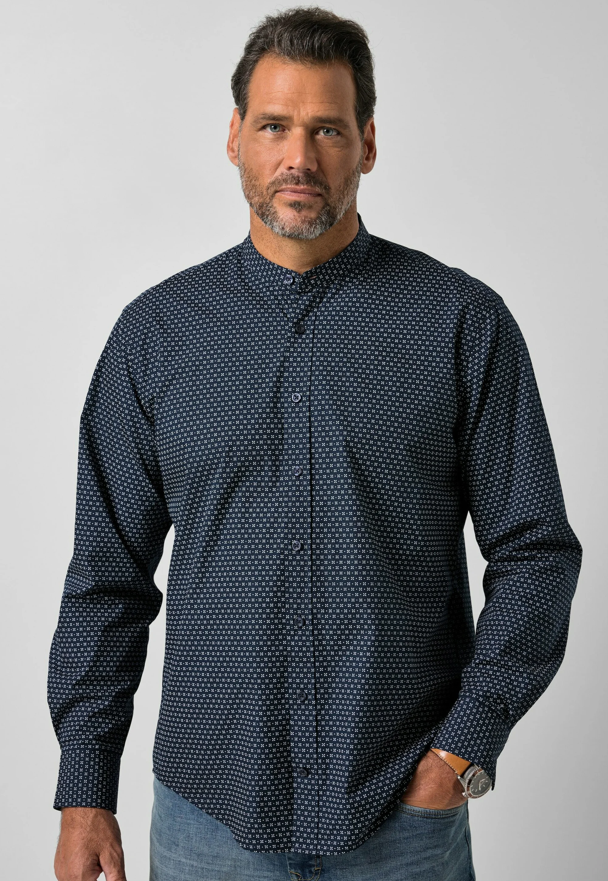 Chemise Fit Col Mao JP1880