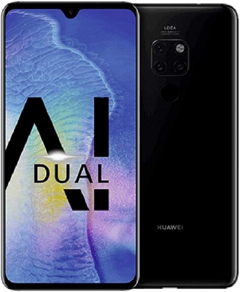 Huawei Mate 20 Smartphone débloqué 4G (6,53 pouces 128 Go/4 Go Double NanoSIM Android) Noir [Version européenne]