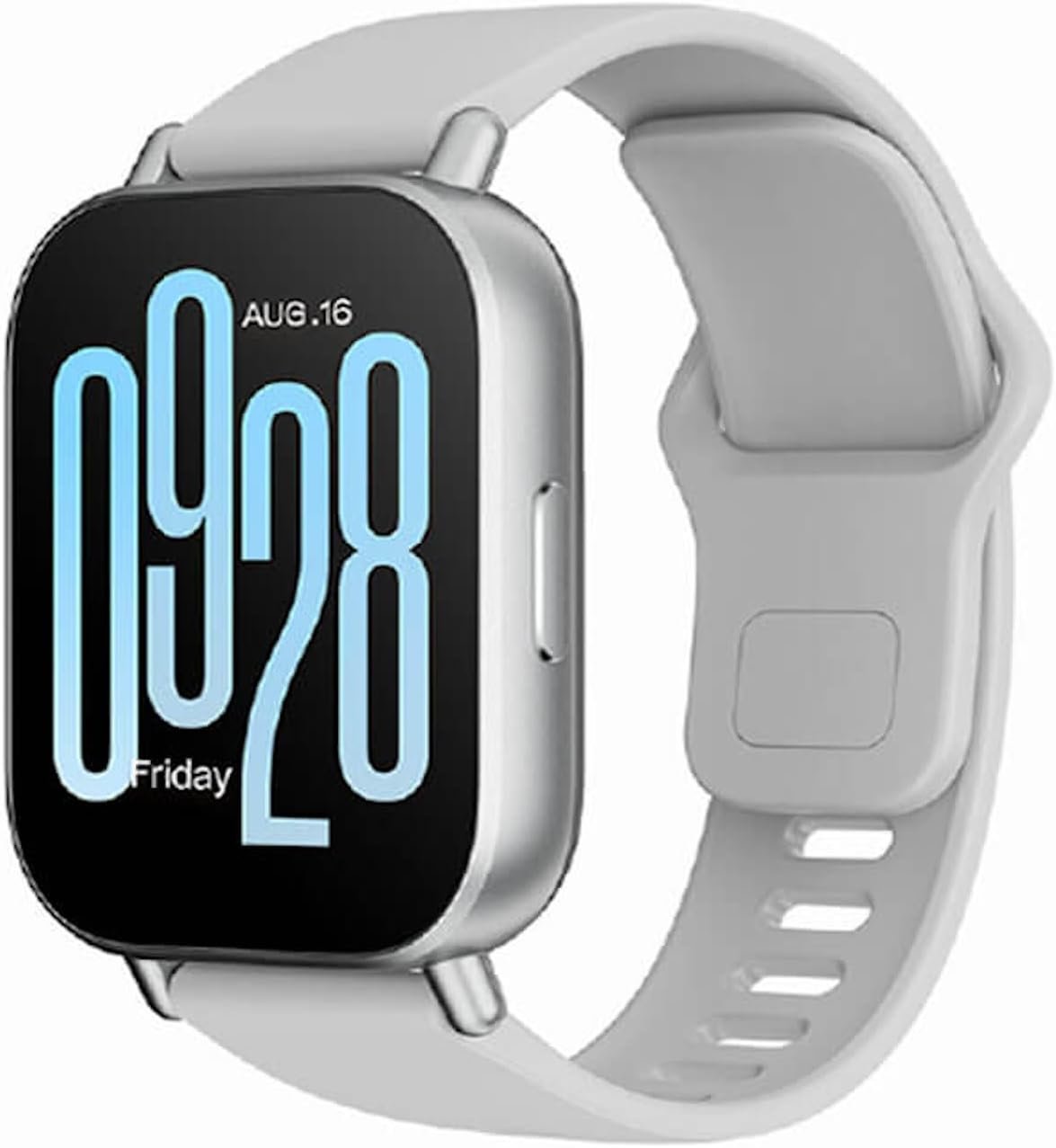 Watch 5 Active – Montre connectée Fitness, écran LCD 51mm, 18j autonomie, appels Bluetooth, 140+ Modes Sport, Suivi du Sommeil, 5ATM, GPS, Android & iOS, Gris