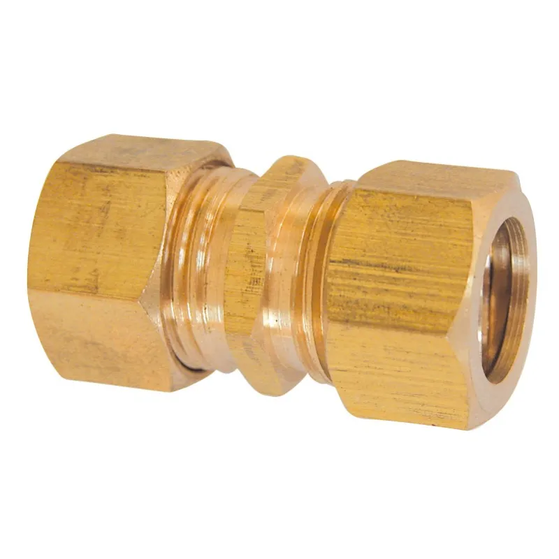 Raccord laiton bicône à olive manchon égal type 703B 10 ø