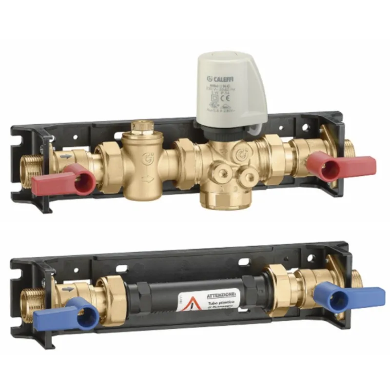 Module CIC avec vanne de zone et d'équilibrage indépendante de la pression pré équipé pour le comptage 80÷400 l/h