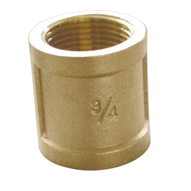 Raccord laiton à visser manchon femelle-femelle 3/8"