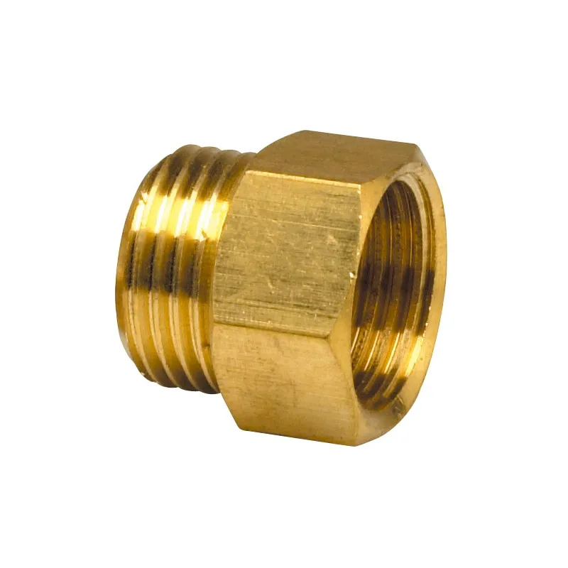 Raccord laiton à visser mamelon égal 246E mâle-femelle 1/8"