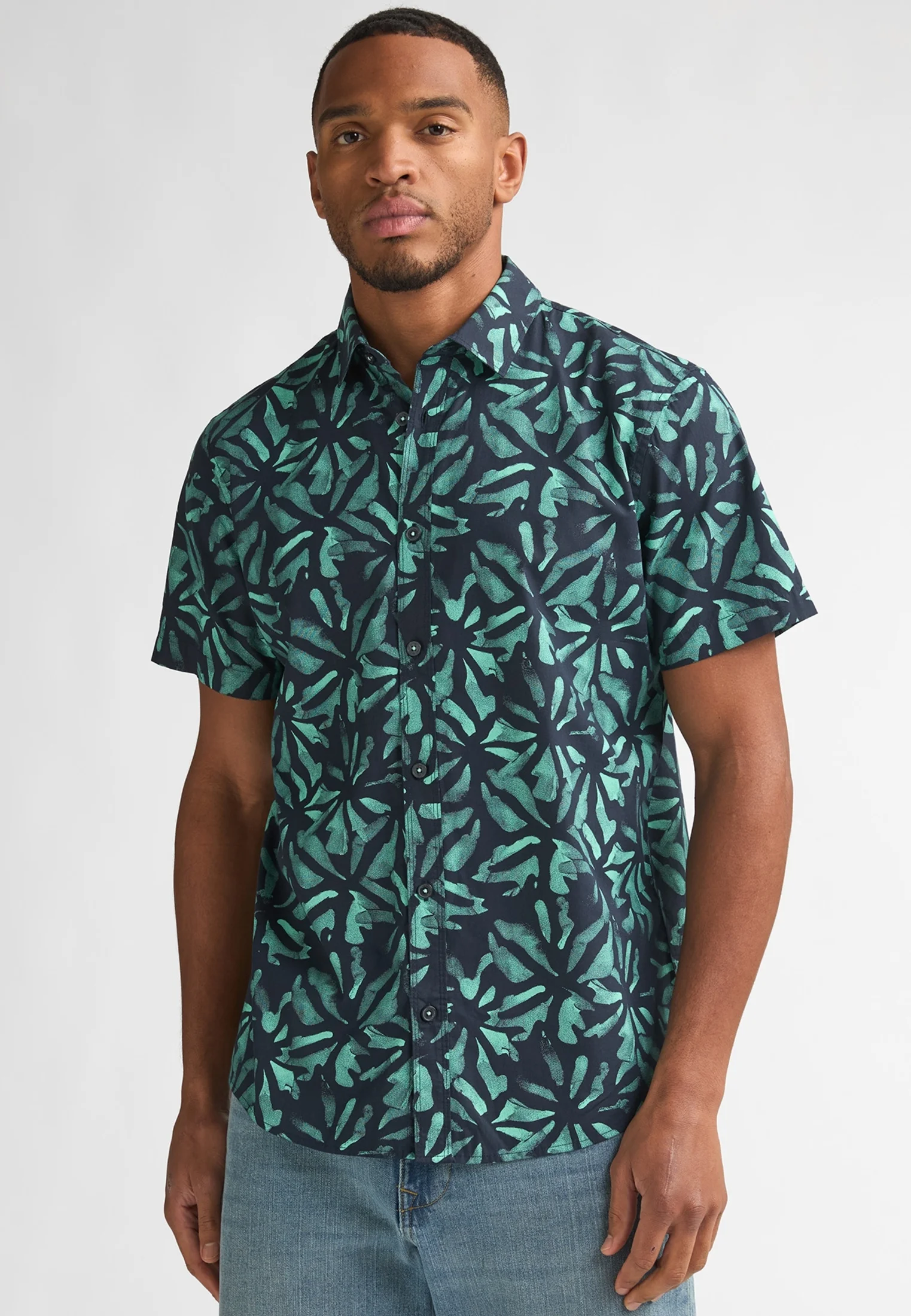 Chemise ALL-OVER PRINT NOCHE  navy blue