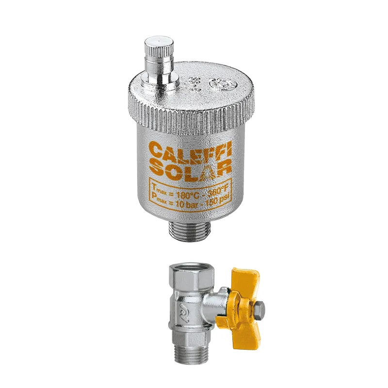 Purgeur automatique haute température gamme solaire 3/8"