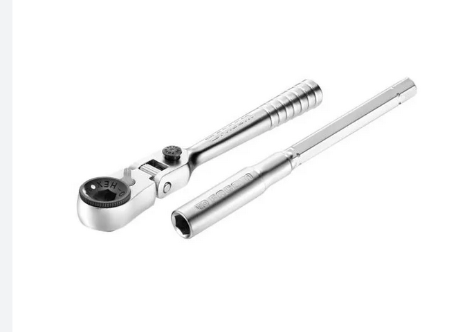 Clé à Cliquet 1/4'' - FACOM - Clé à Cliquet 1/4'' - FACOM - R.180PB - Ultra-Compacte - Tête flexible 180° - Rallonge 100 mm- Ultra-Compacte - Tête Flexible 180° - Rallonge 100 mm