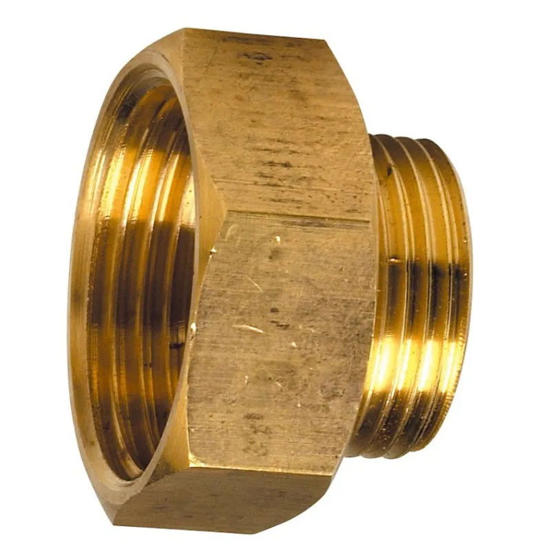 Raccord laiton à visser mamelon réduit 246 G femelle-mâle 1/4" - 1/8"