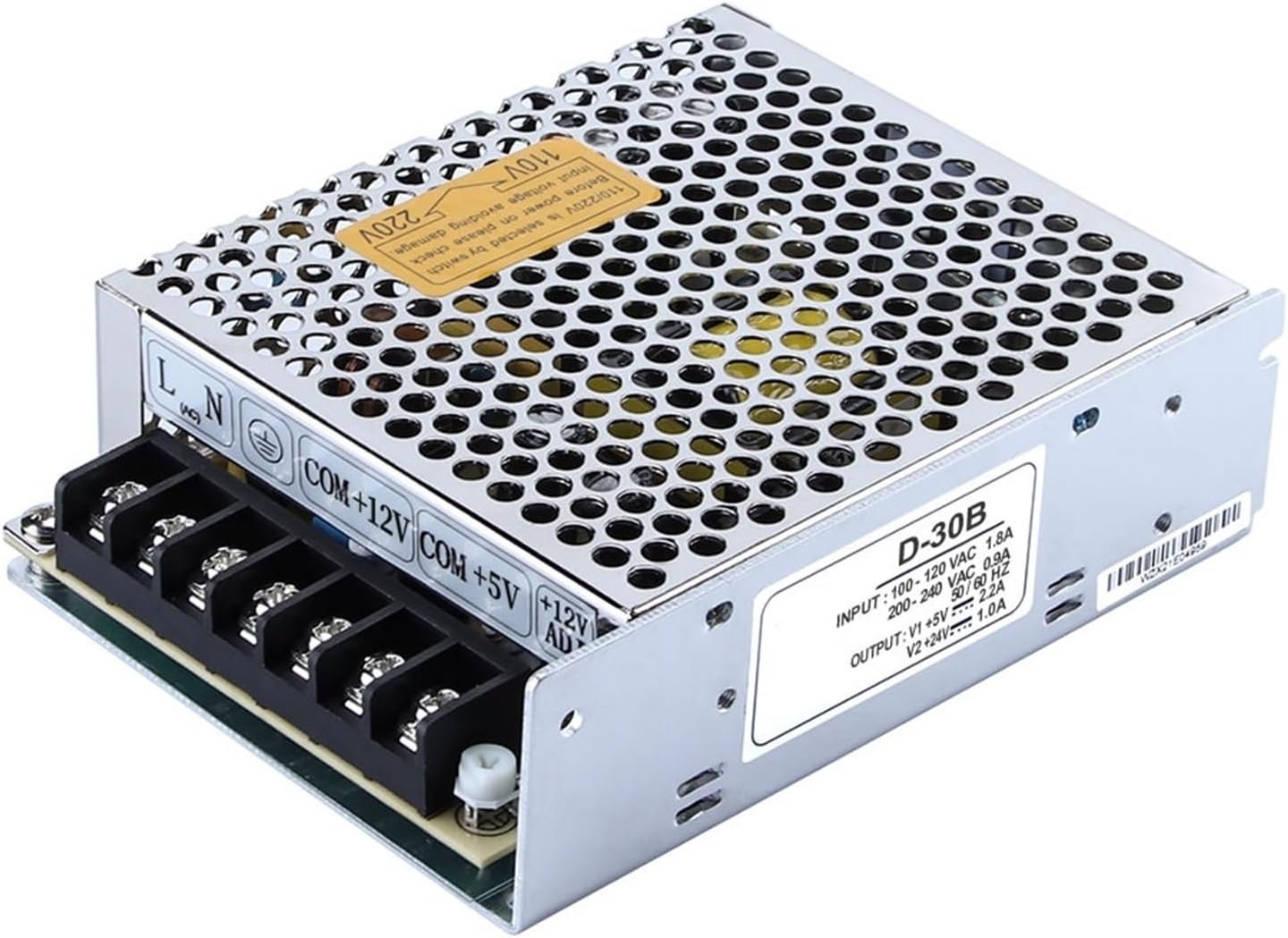 Alimentation à Découpage Double Sortie for Réfrigérateur de Voiture D-30B 30 W 5 V 2,2 A 24 V 1 A, 1 Pièce