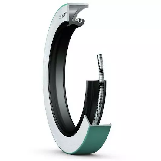 SKF 16246 joint d'arbre radial avec logement métallique, lèvre Wave et lèvre de fuite supplémentaire, pour huile ou graisse