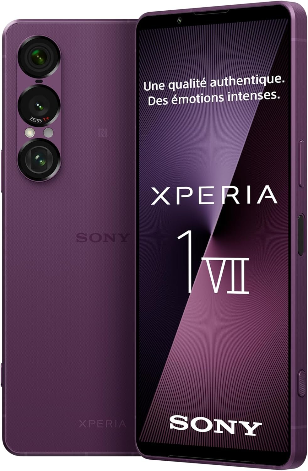 Sony Xperia 1 VII -6, 5" 19, 5:9 FHD+ HDR OLED 120 Hz, Triple Objectif Ultra Grand Angle, Android 15,Double SIM - Violet