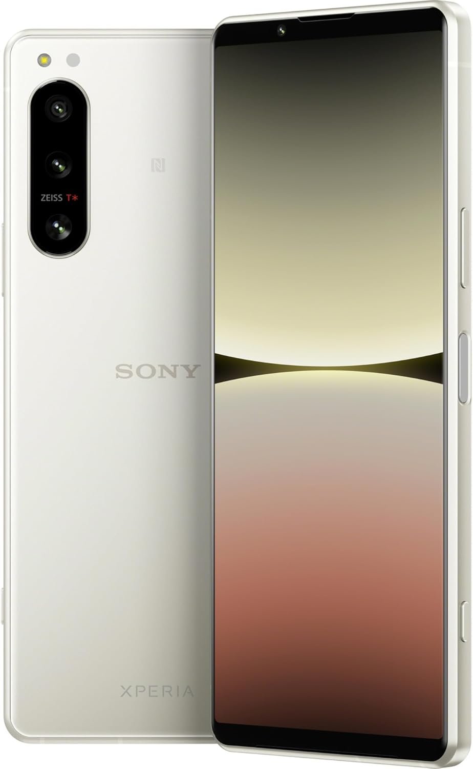 ony Xperia 5 IV - Smartphone Android, Ecran 6.1 Pouces 21:9 Wide HDR OLED,Triple Objectif, 8Go RAM (Ecru)